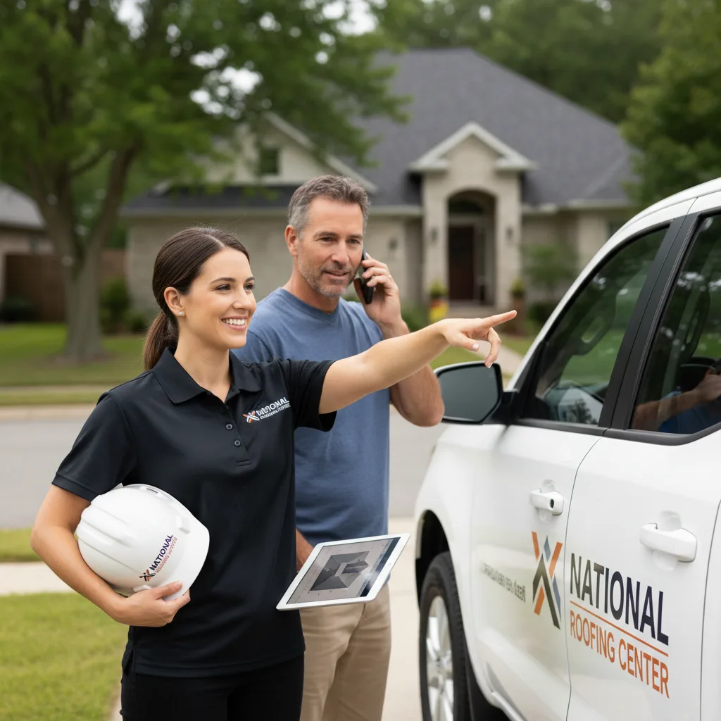 National Roofing Center customer support in Parker City